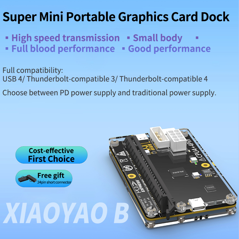 Vertical Gpu Bracket - External GPU Dock Thunderbolt-compatible 3 4