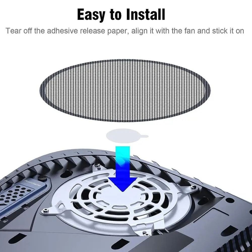 Gaming Zone Accessories - 2/4Pcs Breathable Dust Filter Net Easy