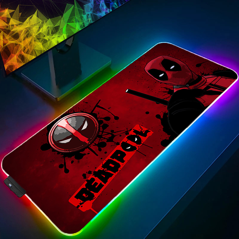 Gaming Zone Accessories - LED Mouse Pad Gaming Backlight Lock