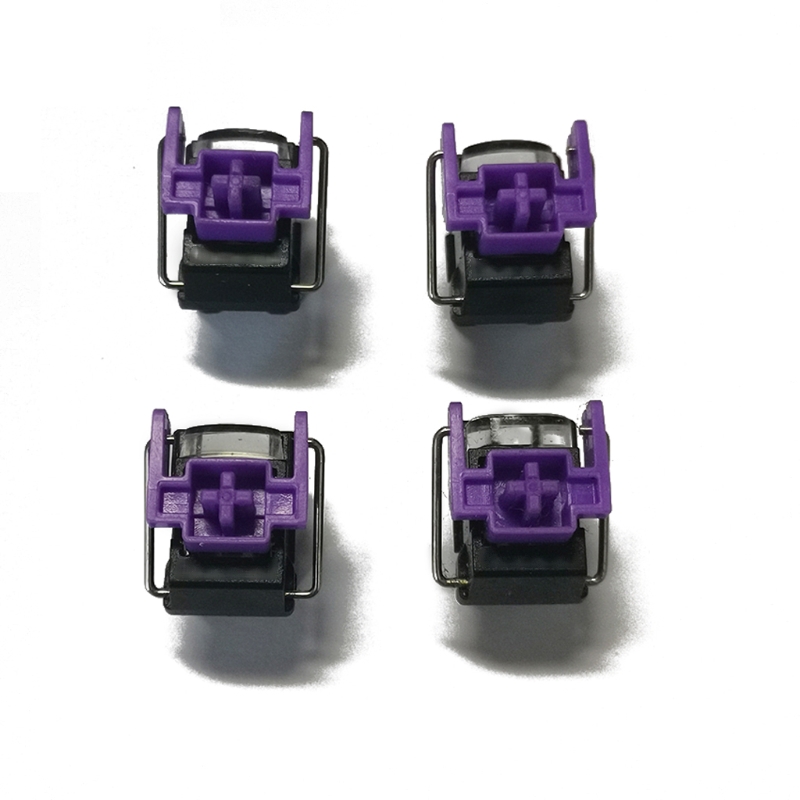 Gaming Accessories Aesthetic - Razer Purple Optical Switches Hot Swap