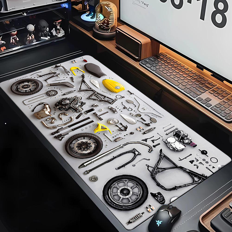 Gaming Accessories For Desk - Disassembly Diagram Rubber Mouse Pad Mouse