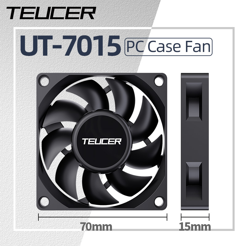 Gaming Accessories Storage - Teucer UT-7015 7cm Chassic Cooling Fan