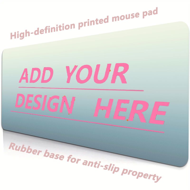 Gaming Accessories For Desk - Custom Photo Gaming Mouse Pad Personalized