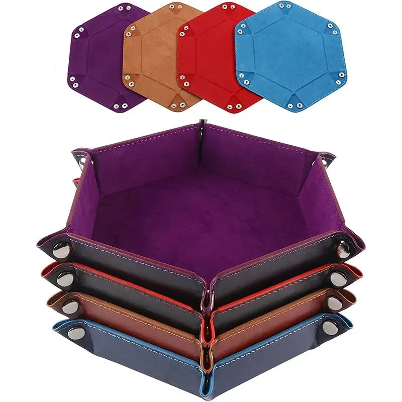 1pc Hexagonal Dice Tray and Mi - огляд і ціна Gaming Accessories Box