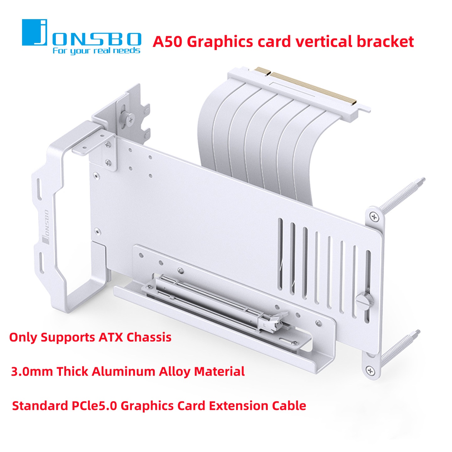 JONSBO A50 Aluminum GPU Vertic - огляд і ціна Vertical Gpu Bracket