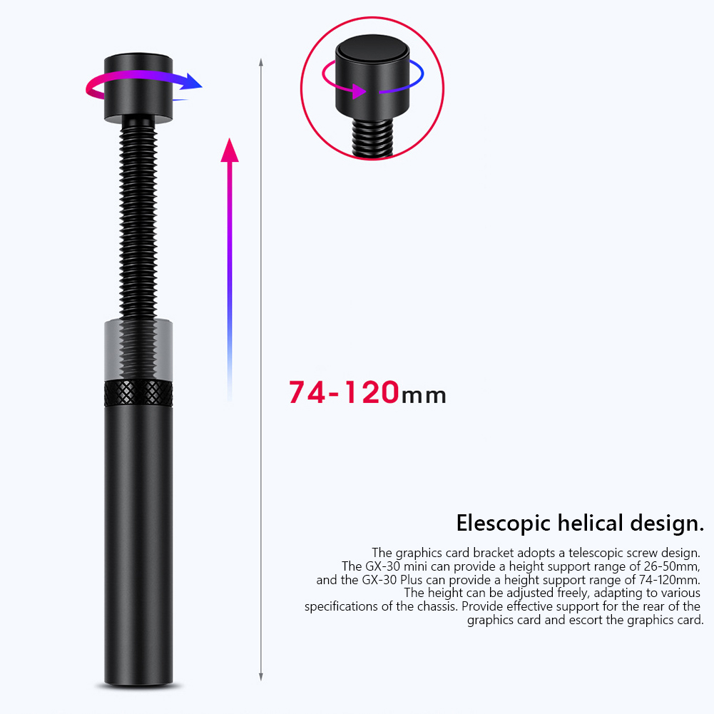 Graphics Card GPU Brace Suppor - огляд і ціна Vertical Gpu Bracket