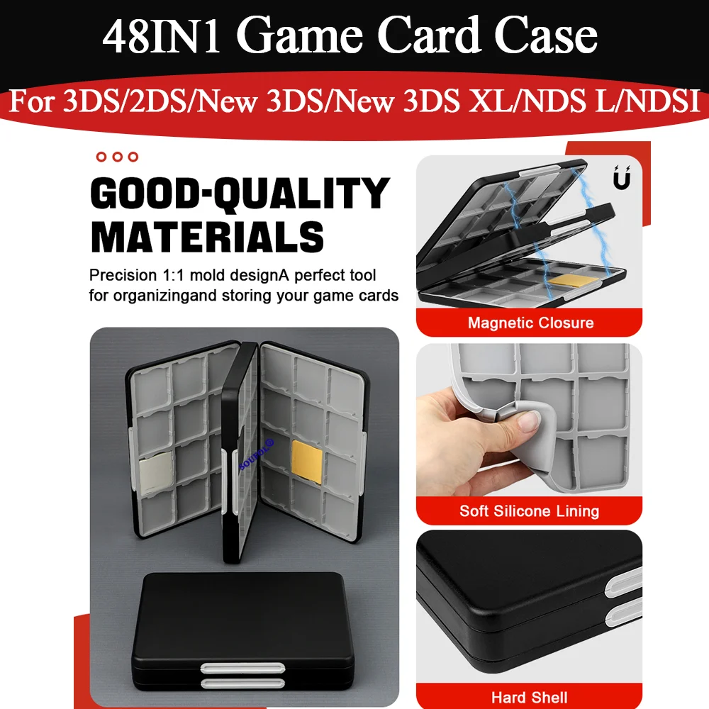 2026 New For 3DS 48IN1 Portabl - огляд і ціна Gaming Accessories Box