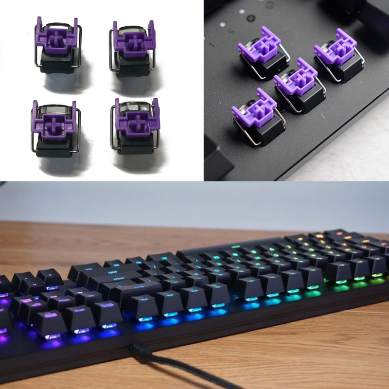Razer Purple Optical Switches  - огляд і ціна Gaming Accessories Aesthetic
