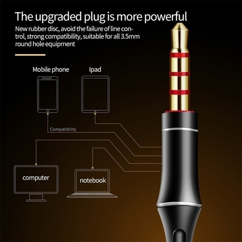 3.5mm Wired Headphones HD Micr - огляд і ціна Gaming Accessories Iphone
