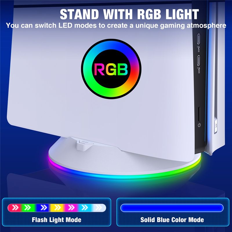 AED7-Vertical Stand With RGB L - огляд і ціна Gaming Zone Accessories