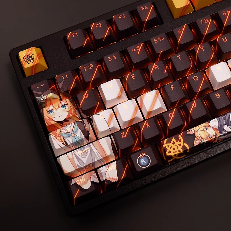 108 Keys/set Blue Archive Loch - огляд і ціна Gaming Accessories Aesthetic