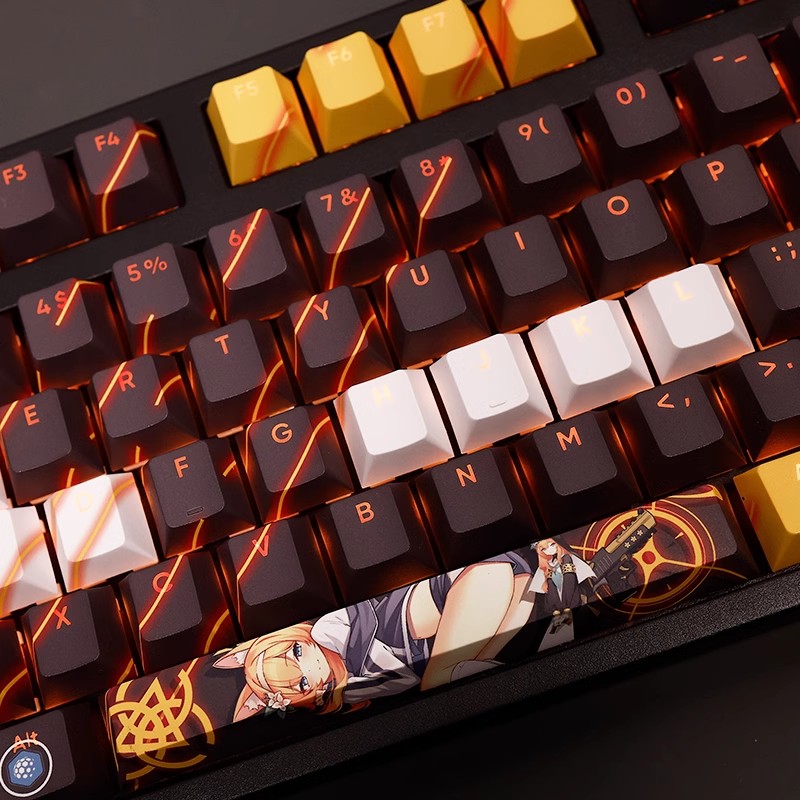 108 Keys/set Blue Archive Loch - огляд і ціна Gaming Accessories Aesthetic