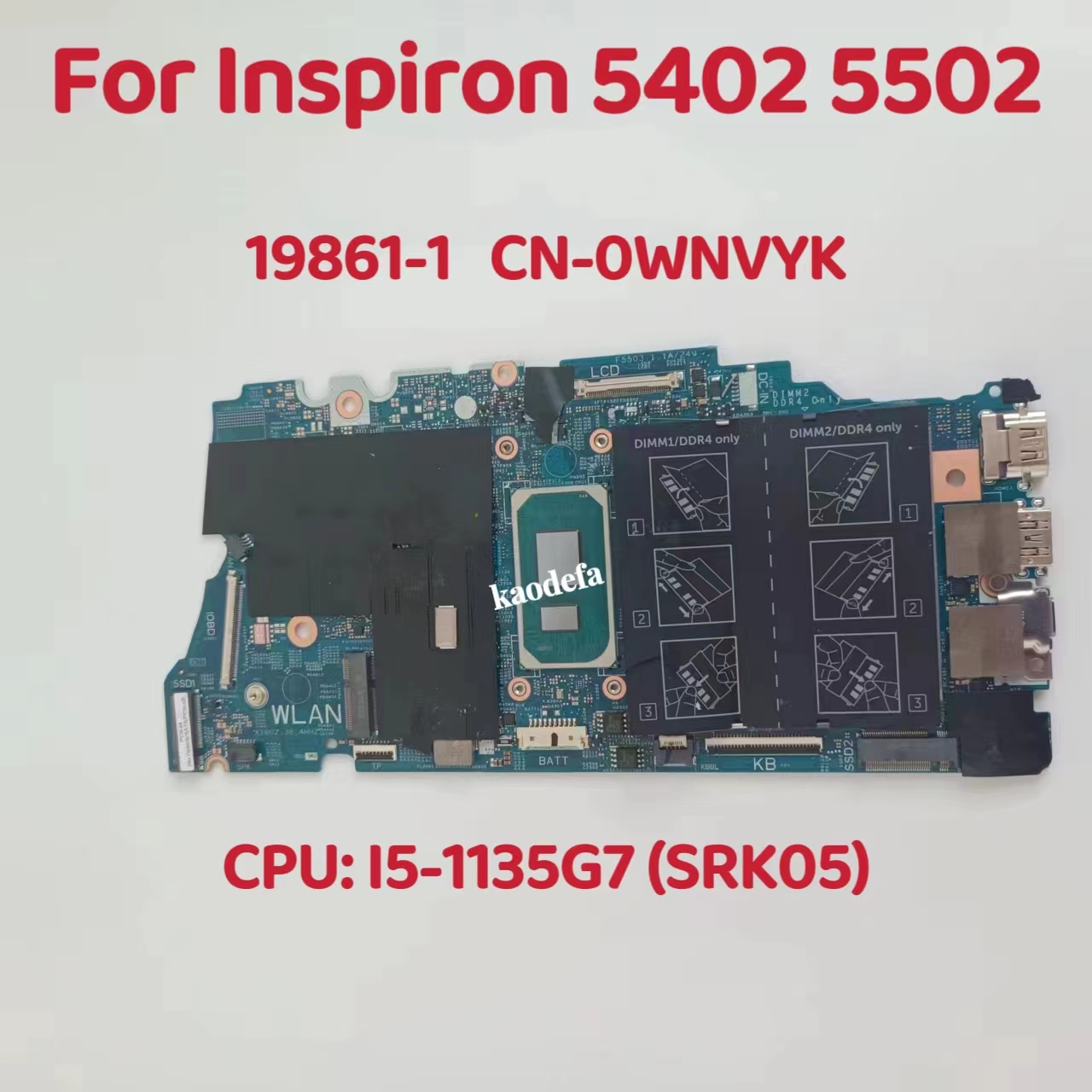 19861-1 Mainboard For Dell Ins - огляд і ціна Intel Cpu Core I7