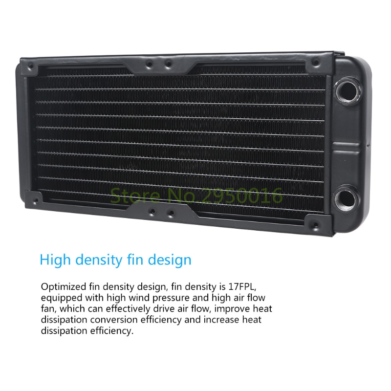 240mm 10/18 Tube Computer Wate - огляд і ціна Gaming Accessories Storage