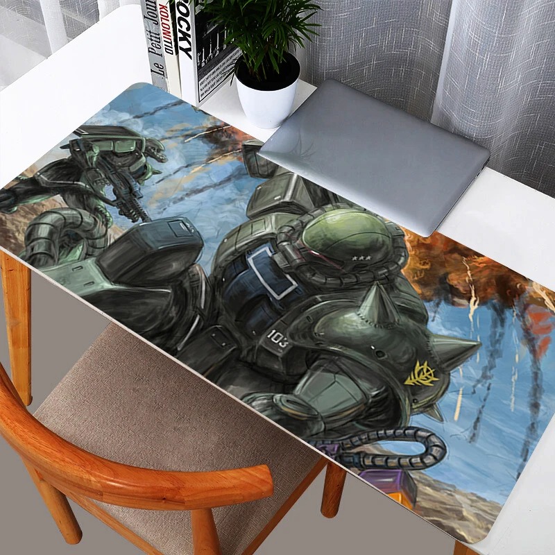 90x40cm Gundam Zaku II Mouse P - огляд і ціна Gaming Accessories For Desk