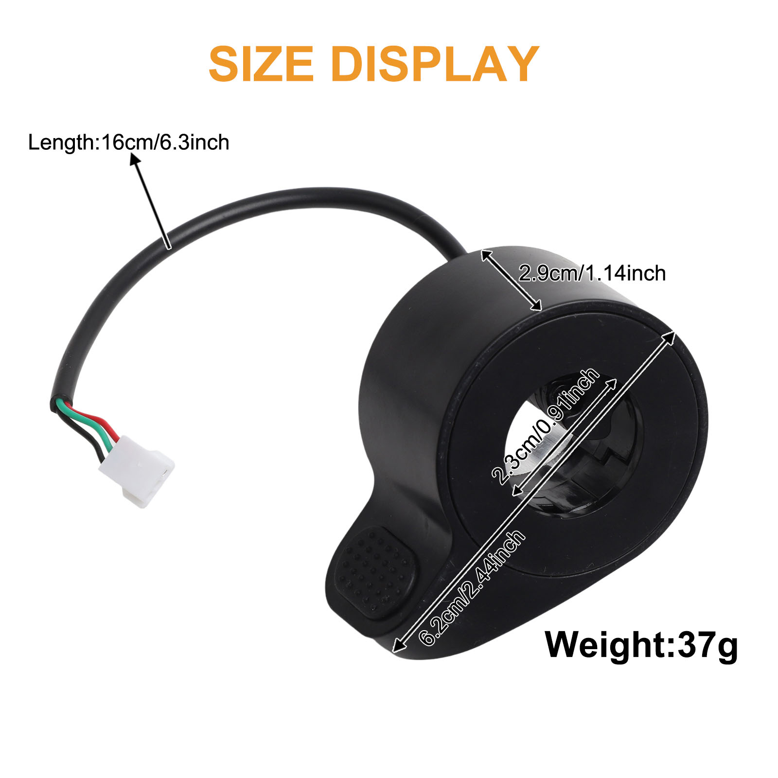 1 Pc Electric Scooter Thumb Th - огляд і ціна Gaming Accessories Storage