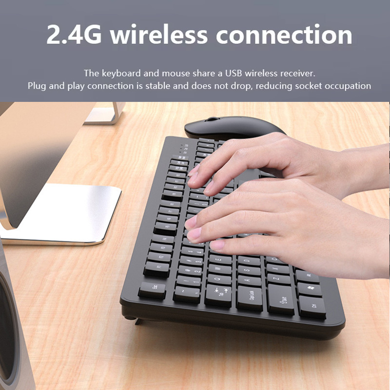 2.4G Wireless Keyboard Mouse S - огляд і ціна Gaming Accessories Box