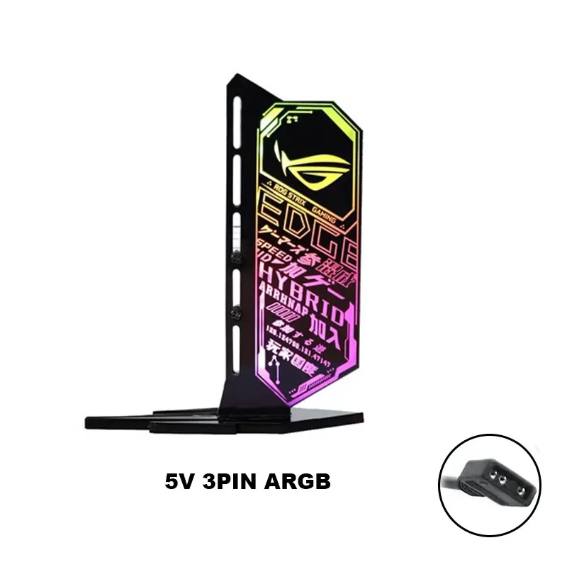 Customized ARGB VGA Holder,MOD - огляд і ціна Vertical Gpu Bracket