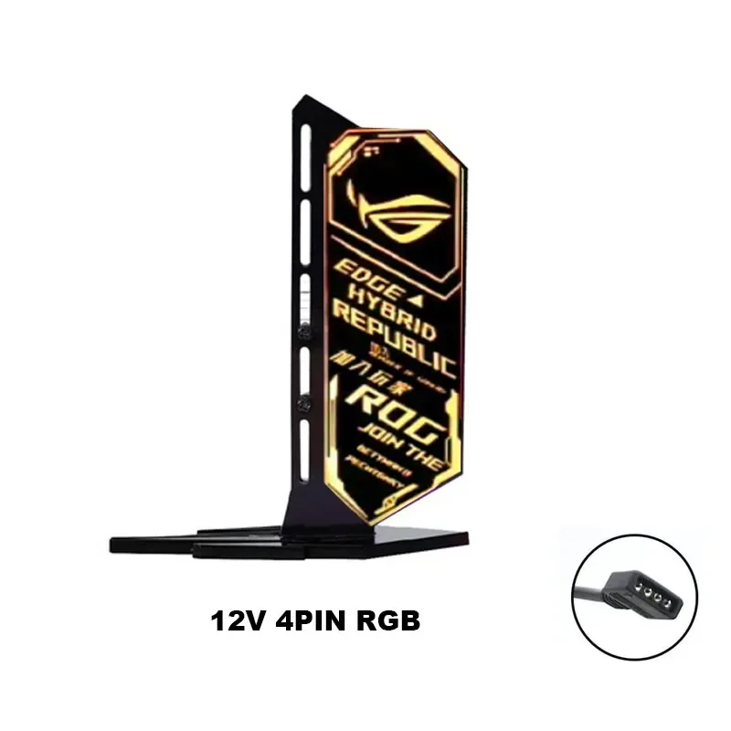 Customized ARGB VGA Holder,MOD - огляд і ціна Vertical Gpu Bracket