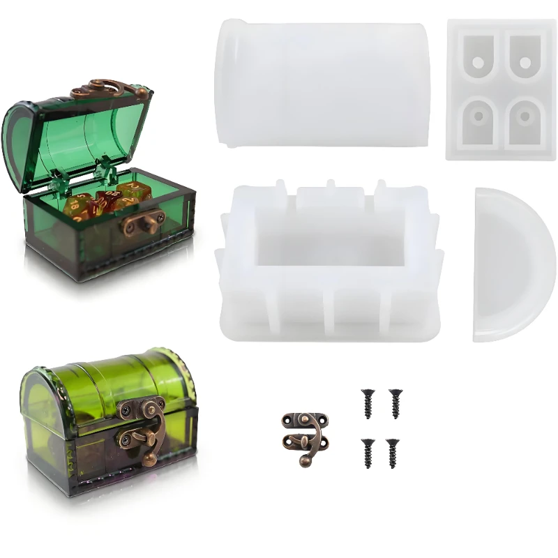 Dice Box Mold With Locking Cla - огляд і ціна Gaming Accessories Box