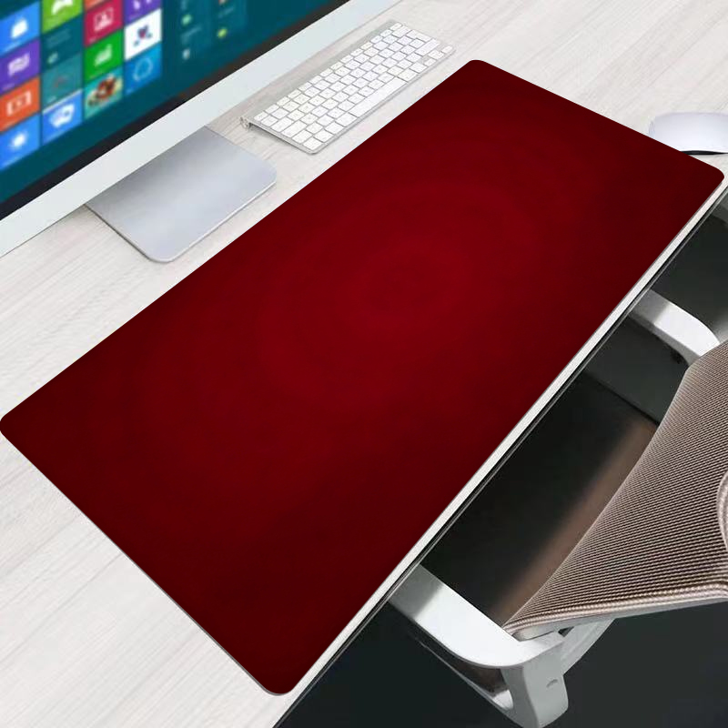 Red Mouse Pad Office Extended  - огляд і ціна Gaming Accessories For Desk
