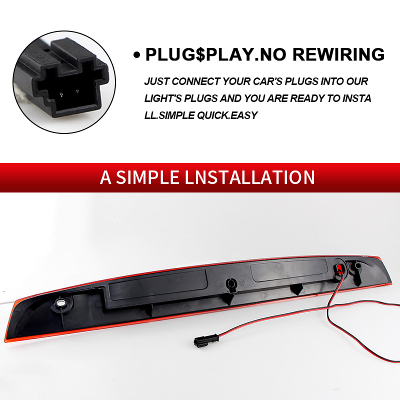 1PC LED High Mount Third Brake - огляд і ціна Gaming Accessories Storage