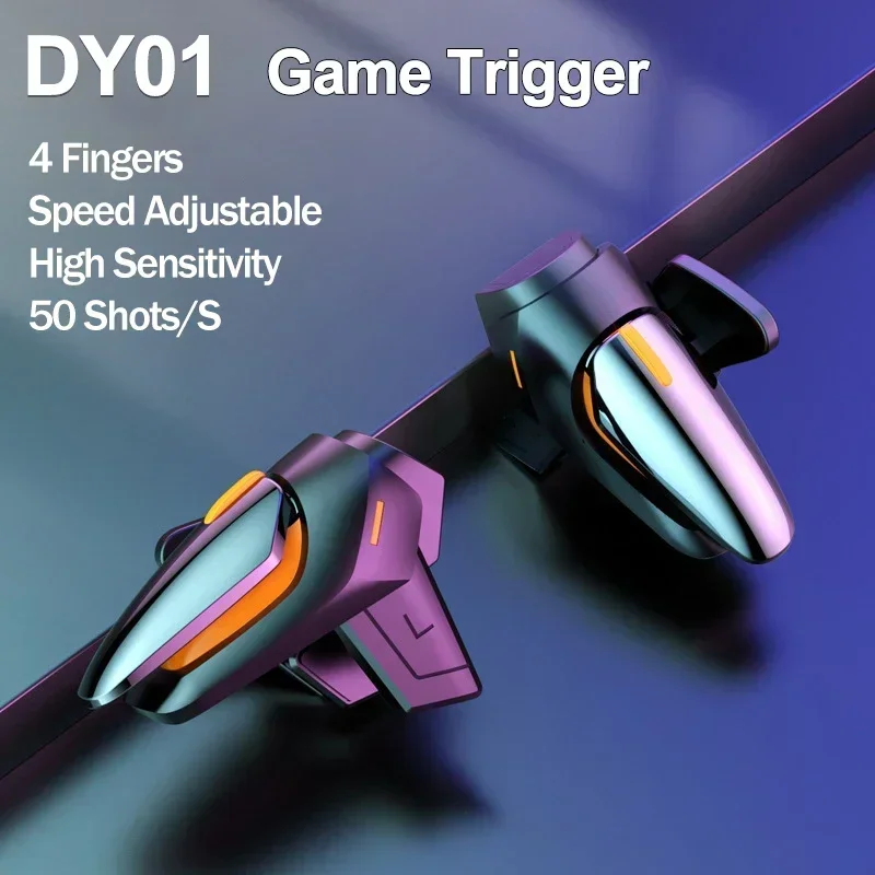 DY01 Mobile Phone 4 Fingers Ga - огляд і ціна Gaming Accessories Iphone