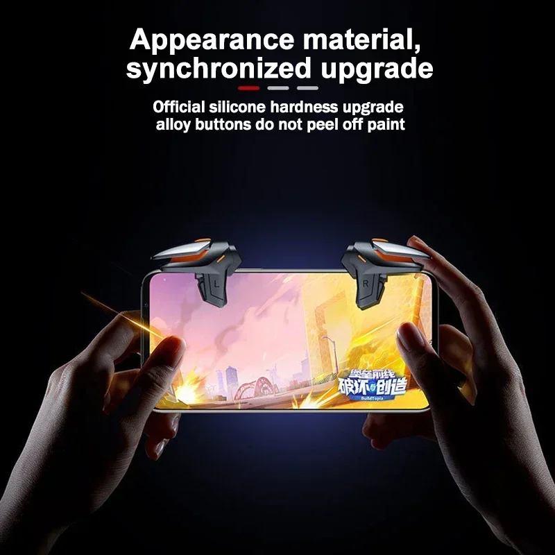 DY01 Mobile Phone 4 Fingers Ga - огляд і ціна Gaming Accessories Iphone