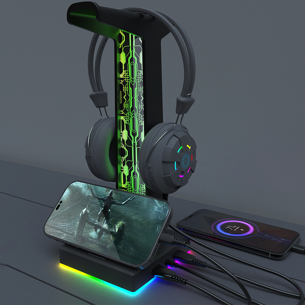 RGB Gaming Headphone Stand Dua - огляд і ціна Gaming Accessories Deals