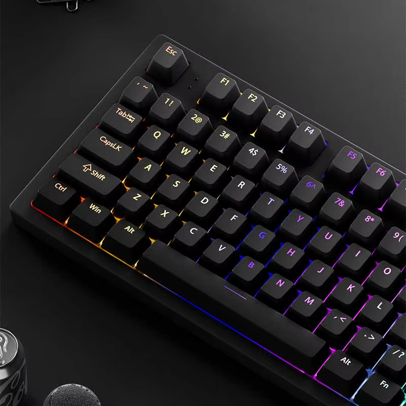 130+ Keys Black Custom Double  - огляд і ціна Gaming Accessories Aesthetic