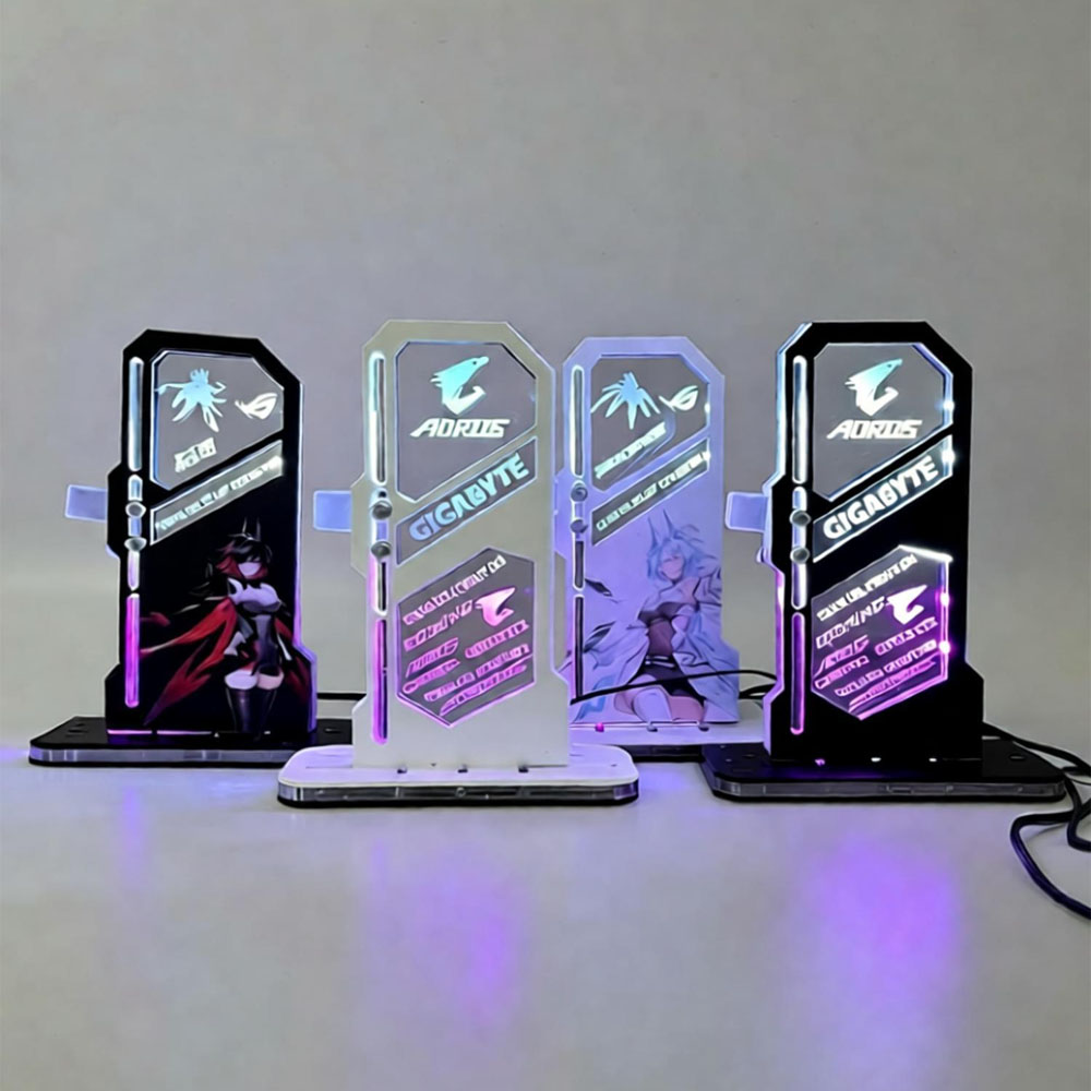DIY Mirror VGA Holder ARGB Gam - огляд і ціна Vertical Gpu Bracket