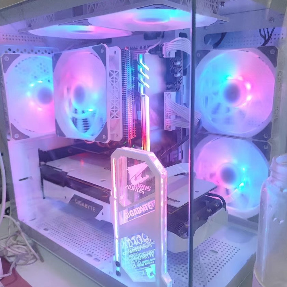 DIY Mirror VGA Holder ARGB Gam - огляд і ціна Vertical Gpu Bracket